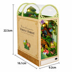 Book Nook Forêt des Lucioles | Maison Bookette™