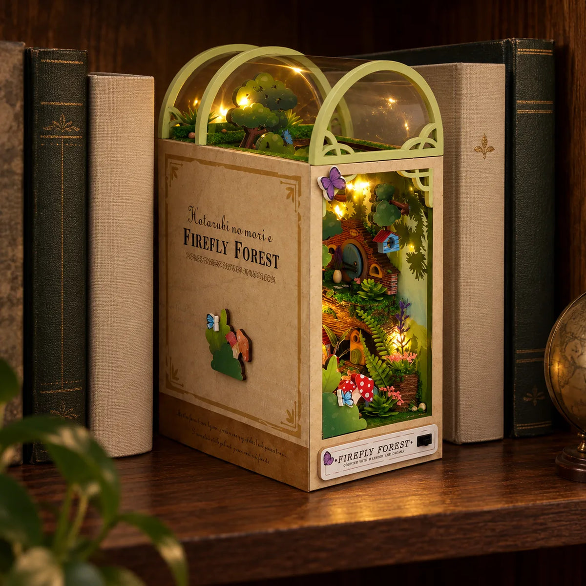 Book Nook Forêt des Lucioles | Maison Bookette™