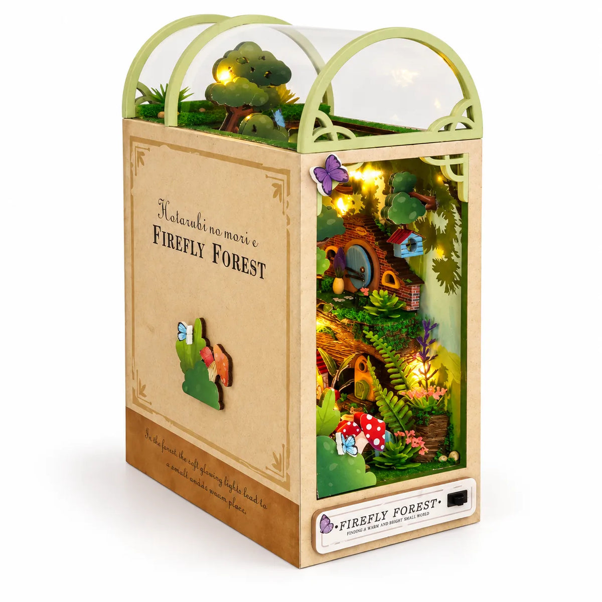 Book Nook Forêt des Lucioles | Maison Bookette™