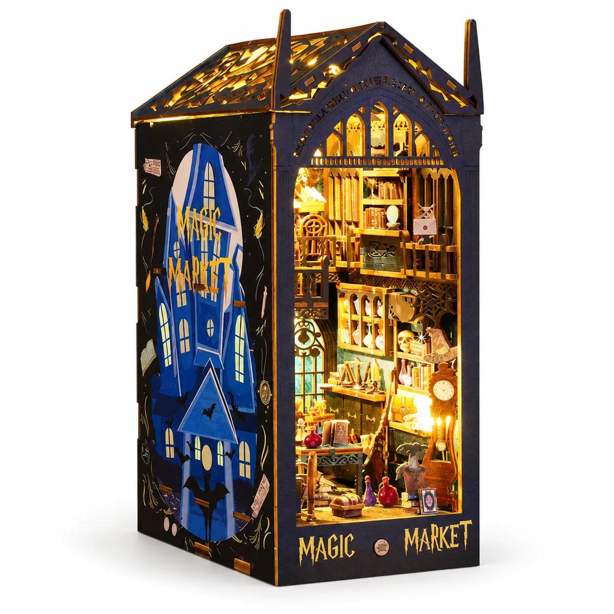 Book Nook Marché Magique | Maison Bookette™