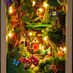Book Nook Forêt des Lucioles | Maison Bookette™