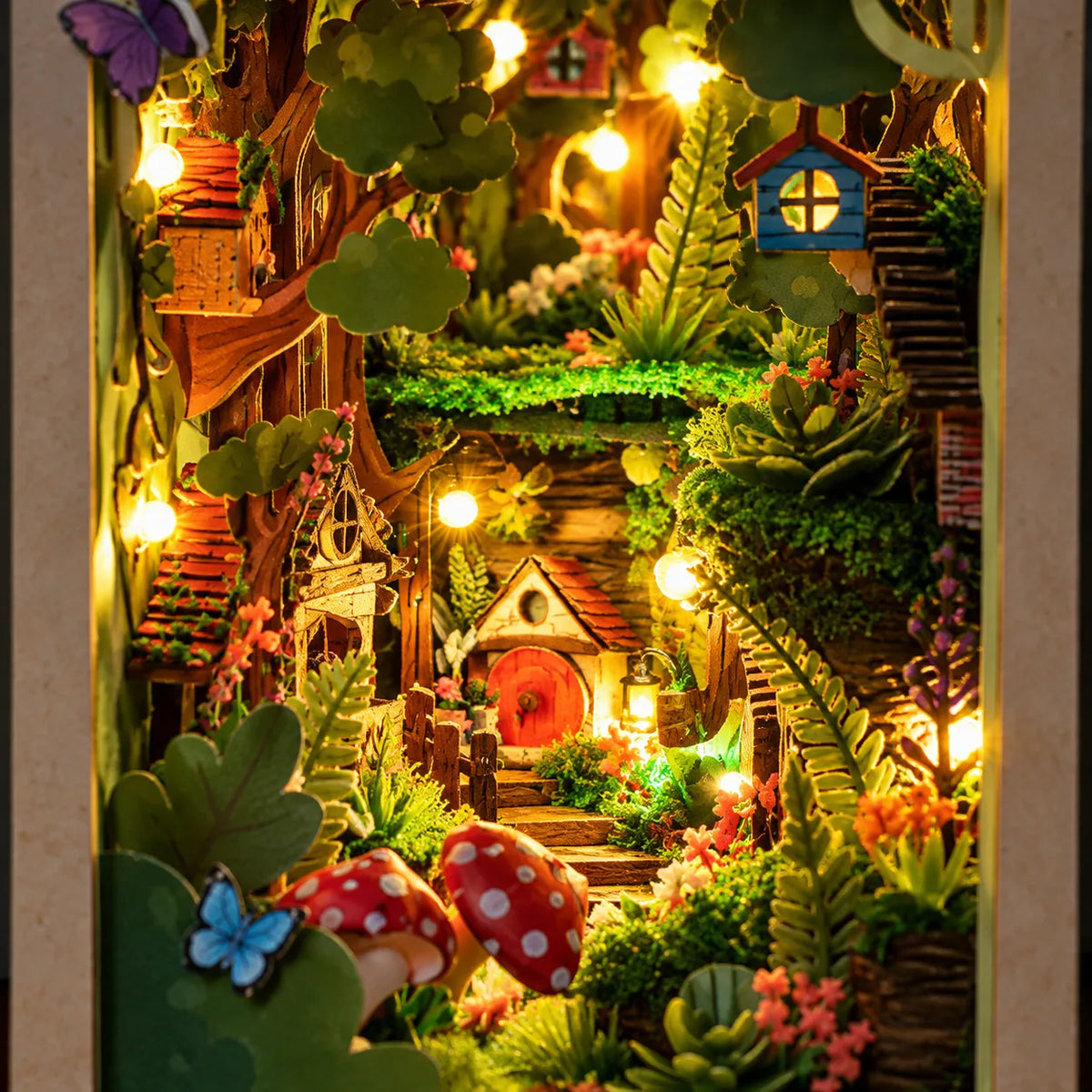 Book Nook Forêt des Lucioles | Maison Bookette™