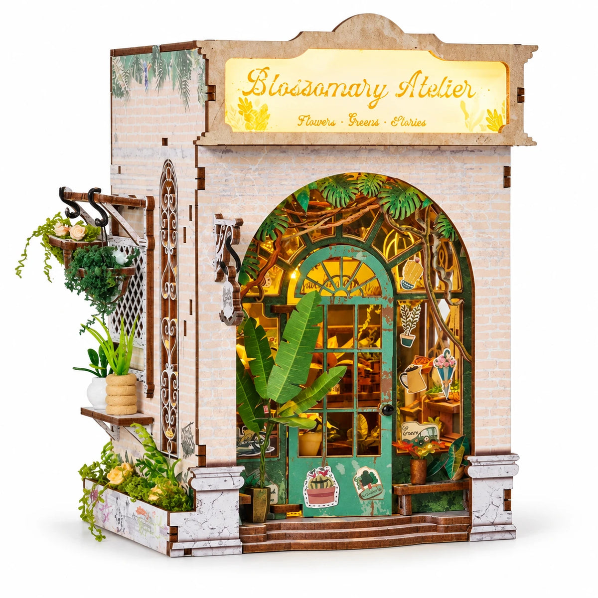 Book Nook Atelier Fleuriste Blanc Maison Bookette™