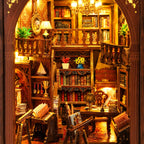 Book Nook Bibliothèque Ancienne Maison Bookette™